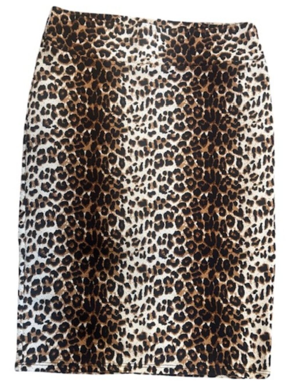 Animal Print Pencil Skirt – Size Small